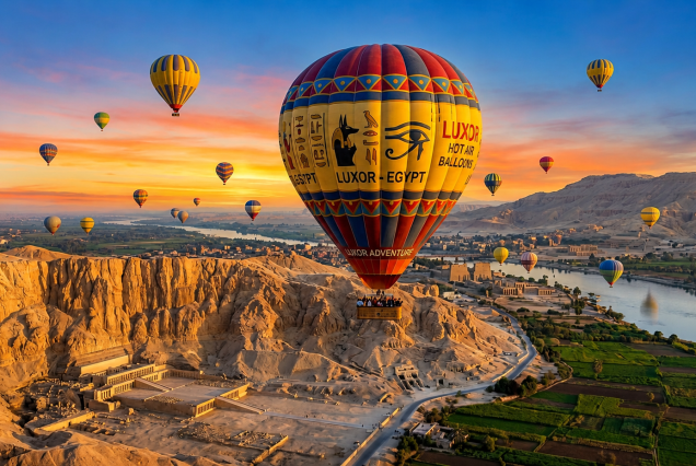 Hot Air Balloon Ride at Sunrise
