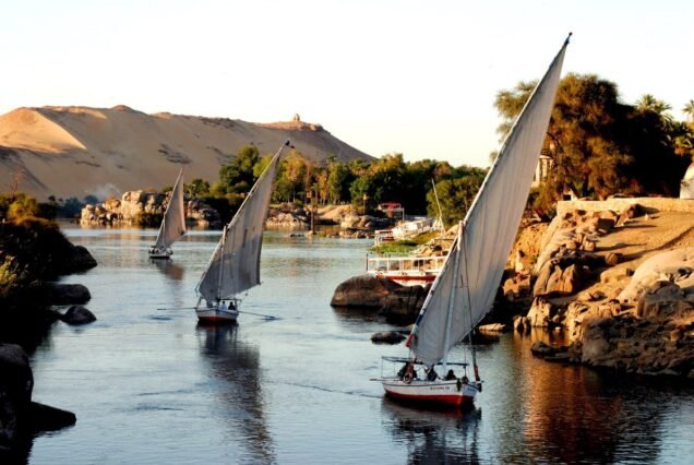 Sunset Felucca Ride on the Nile in Aswan